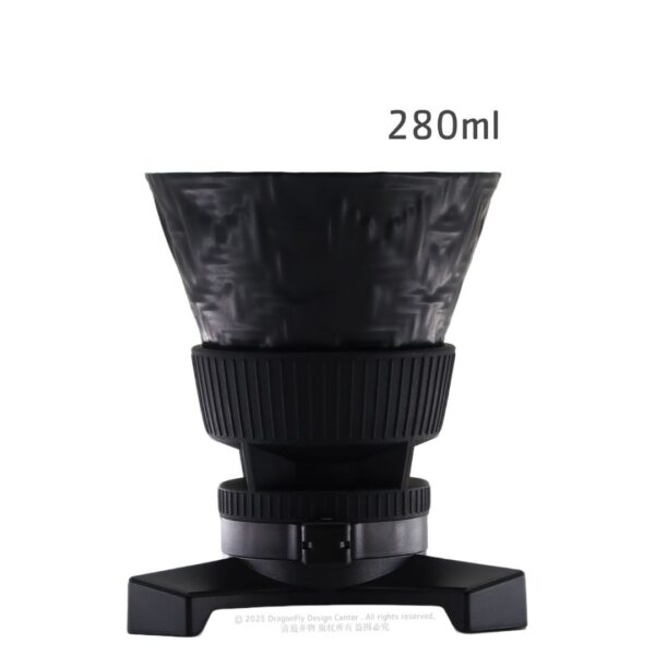 DragonFly Design Tri-Spin FS Flat Dripper 280ml